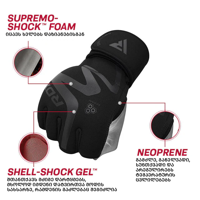 RDX T15 Noir Inner Gloves