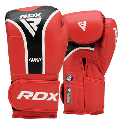 RDX Boxing Gloves Aura Plus T-17 RED