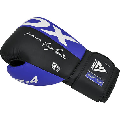 RDX F4 Boxing Gloves BLUE