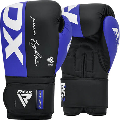 RDX F4 Boxing Gloves BLUE