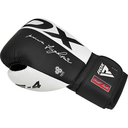RDX F4 Boxing Gloves WHITE