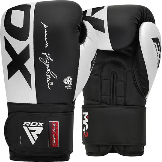 RDX F4 Boxing Gloves WHITE