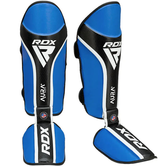 RDX Shin Instep Aura Plus T-17 Blue