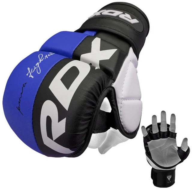 RDX T6 MMA Sparring Gloves BLUE