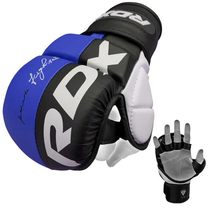 RDX T6 MMA Sparring Gloves BLUE
