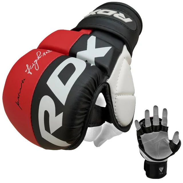 RDX T6 MMA Sparring Gloves RED