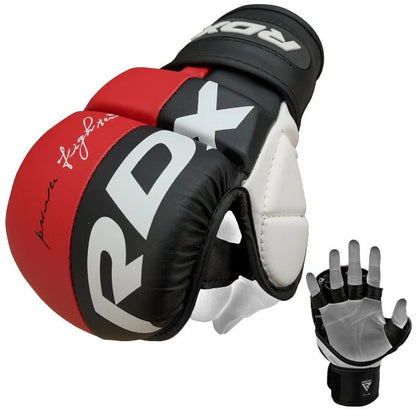RDX T6 MMA Sparring Gloves RED