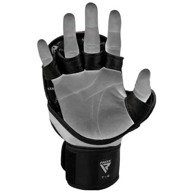 RDX T6 MMA Sparring Gloves RED