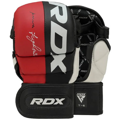 RDX T6 MMA Sparring Gloves RED