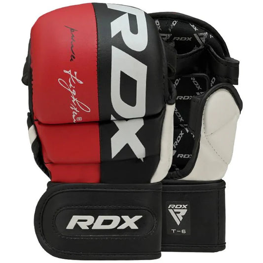RDX T6 MMA Sparring Gloves RED